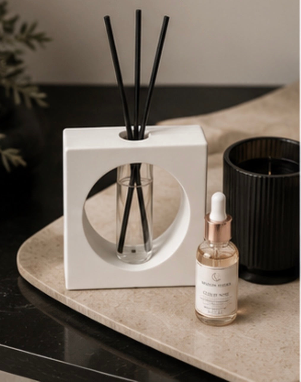 The Cloud Nine Modern Reed Diffuser Set 🔲