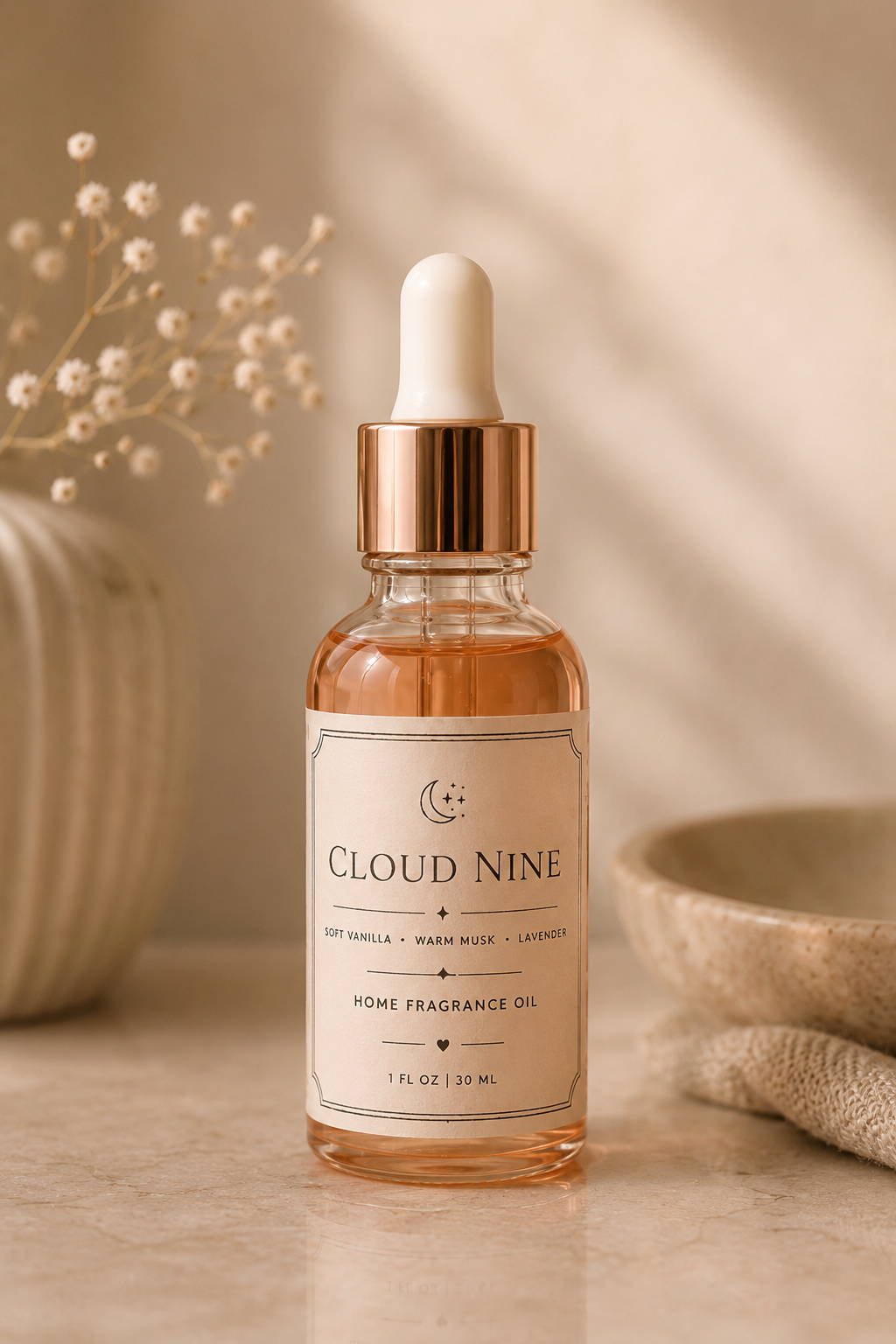 CLOUD NINE — Home Fragrance Oil
by Maison Indira
